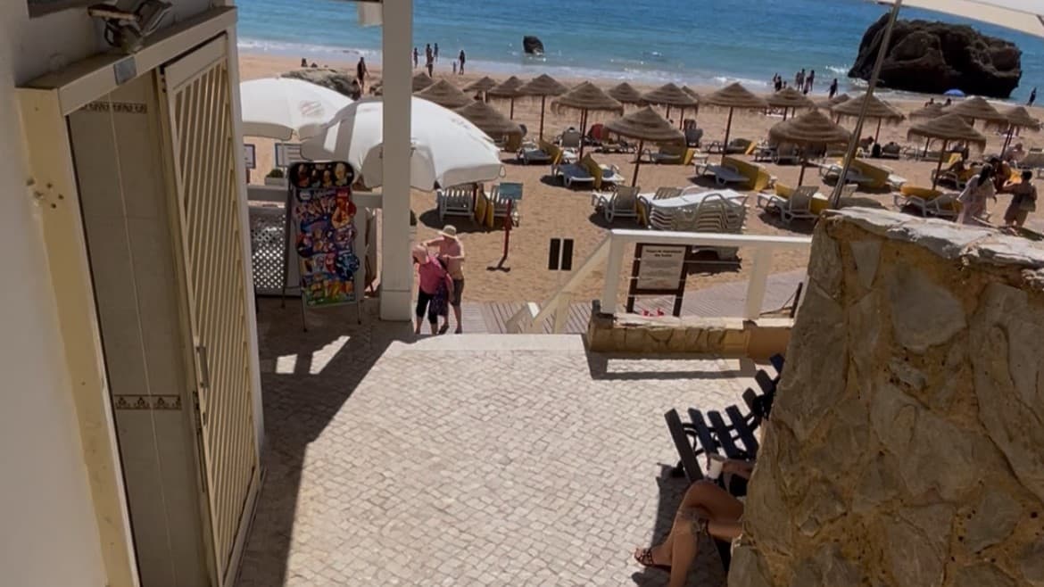 Praia da Dona Ana in Lagos, Portugal.